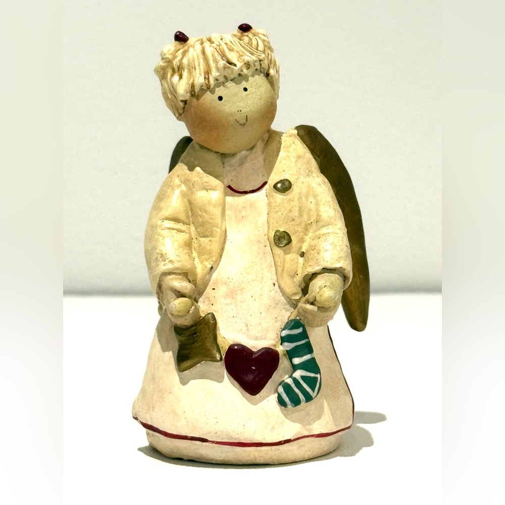 Annekabouke Angel of Celebration Christmas Angel Figurine